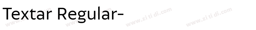 Textar Regular字体转换